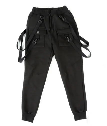 New Rock Algodon Sweatpants Black (2)