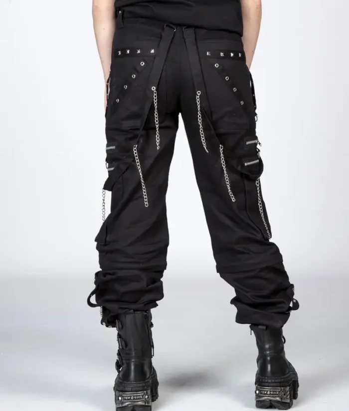 New Rock Vintage Sweatpants Black (1)